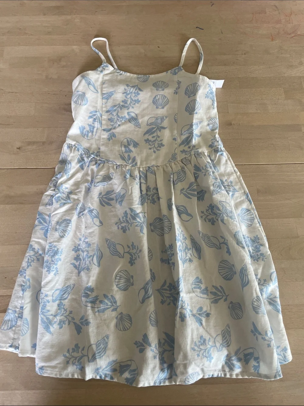 NWT Gap Kids Linen-Blend Dress